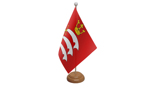 Middlesex Small Flag with Wooden Stand